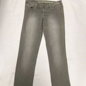 Grey bullhead jeans size 9P